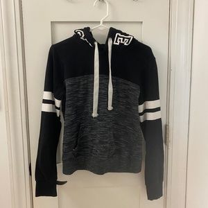M Black and Grey Hoodie
